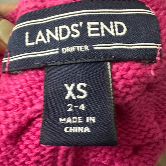 Lands' End Women’s Drifter Cable- knit Crewneck Sweater - Picture 4 of 4